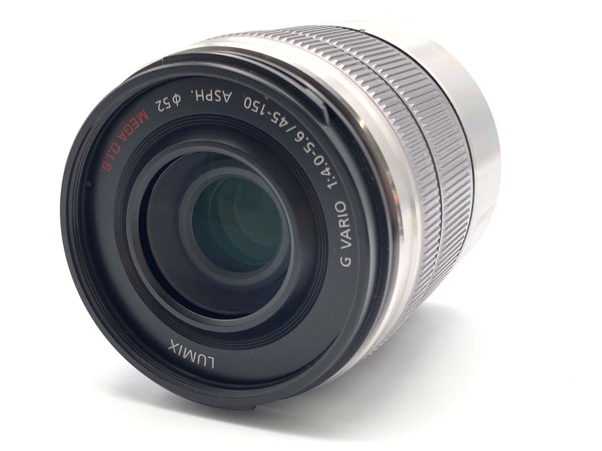 ★パナソニックLUMIX G VARIO 45-150mmシルバー★ 新品)Panasonic (パナソニック) LUMIX G VARIO 45-150mm F4.0-5.6 ASPH