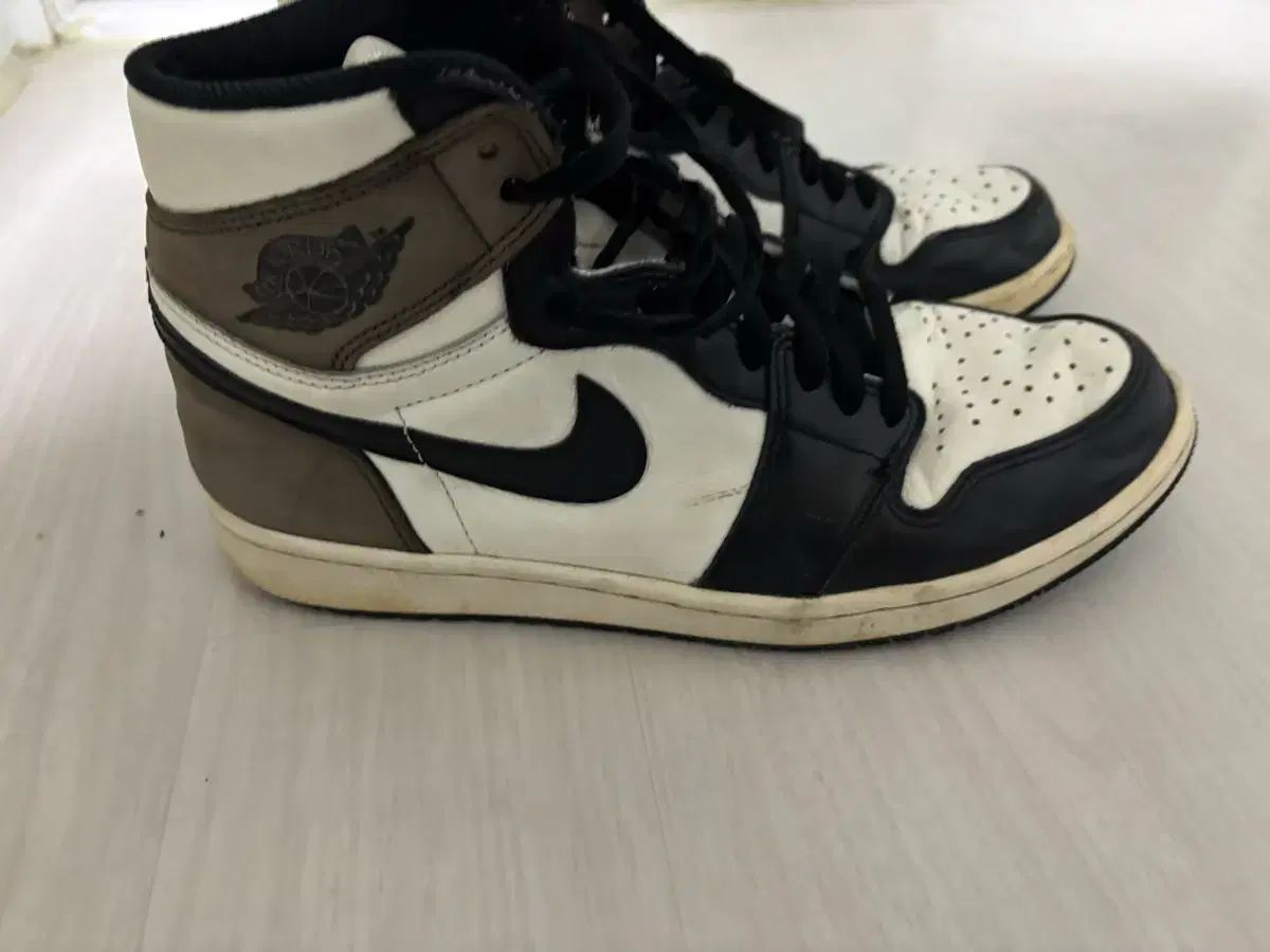 ナイキ エアジョーダン1 ハイ ダークモカ 270
