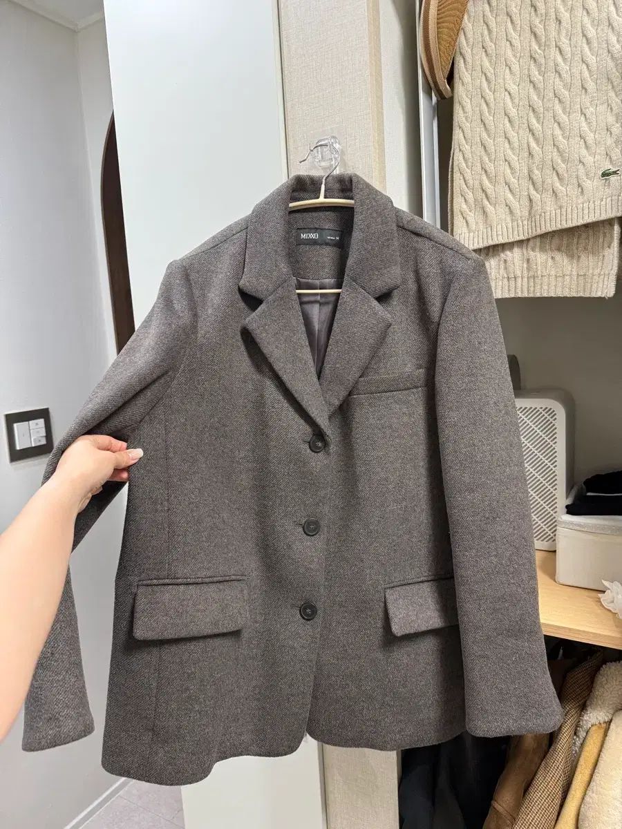 M ミッソ テーラード ウールジャケット