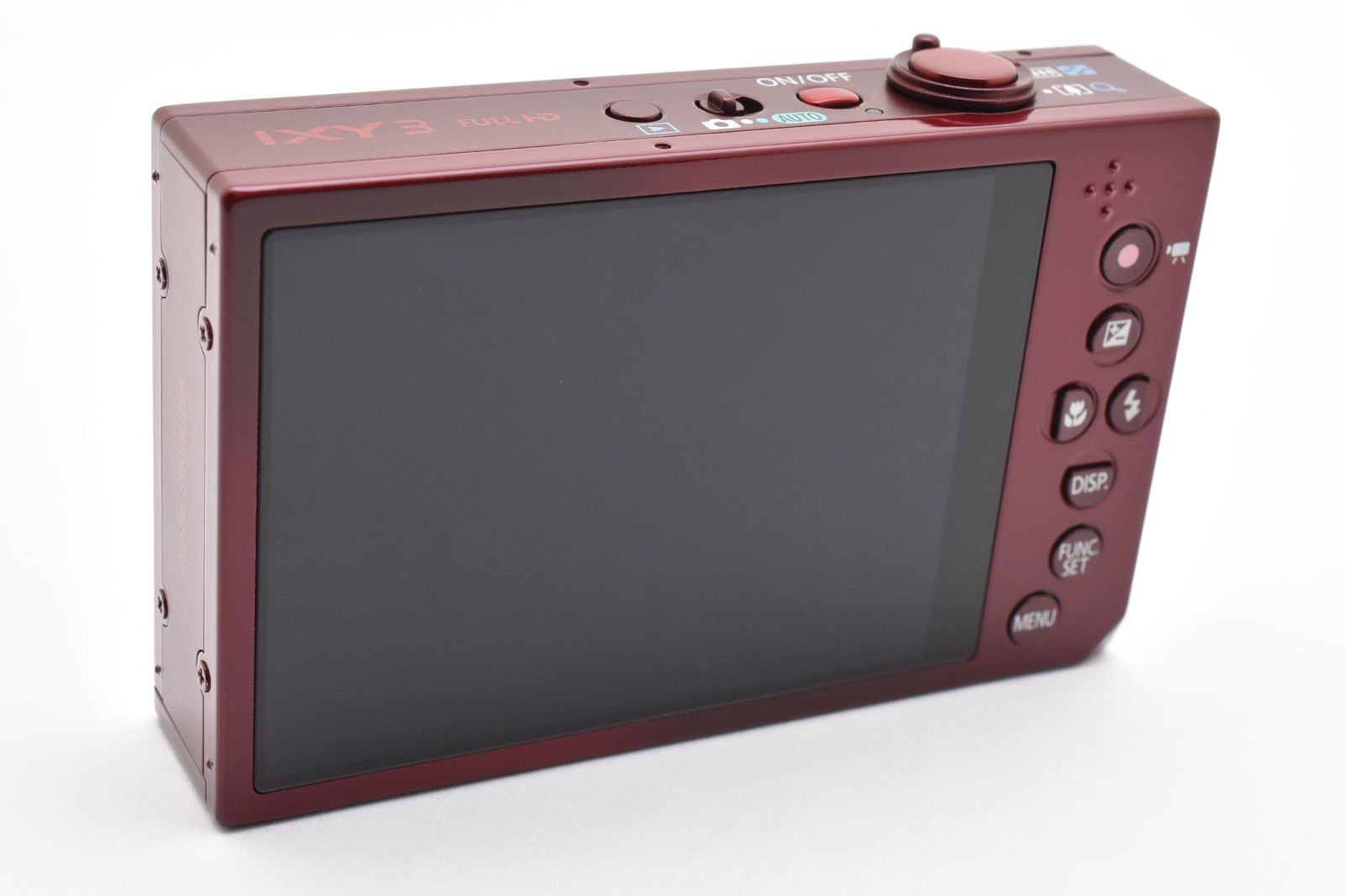 ☆美品☆ Canon キャノン IXY3 レッド PC1736 コンパクトデジタル