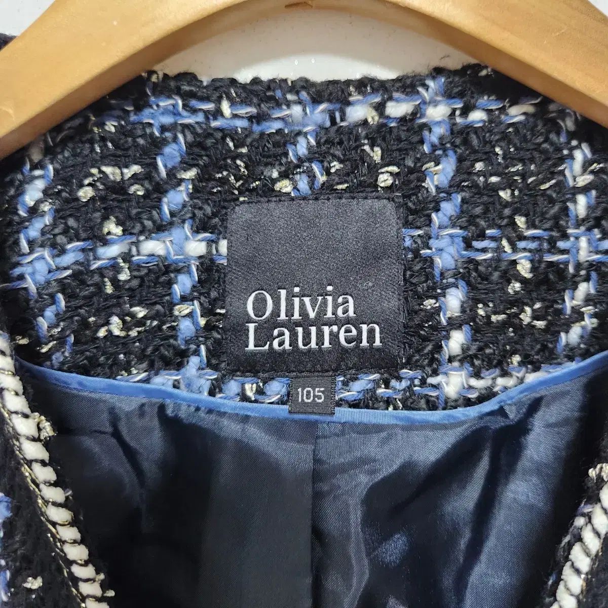 オリビアローレン ツイード チェック ジャケット