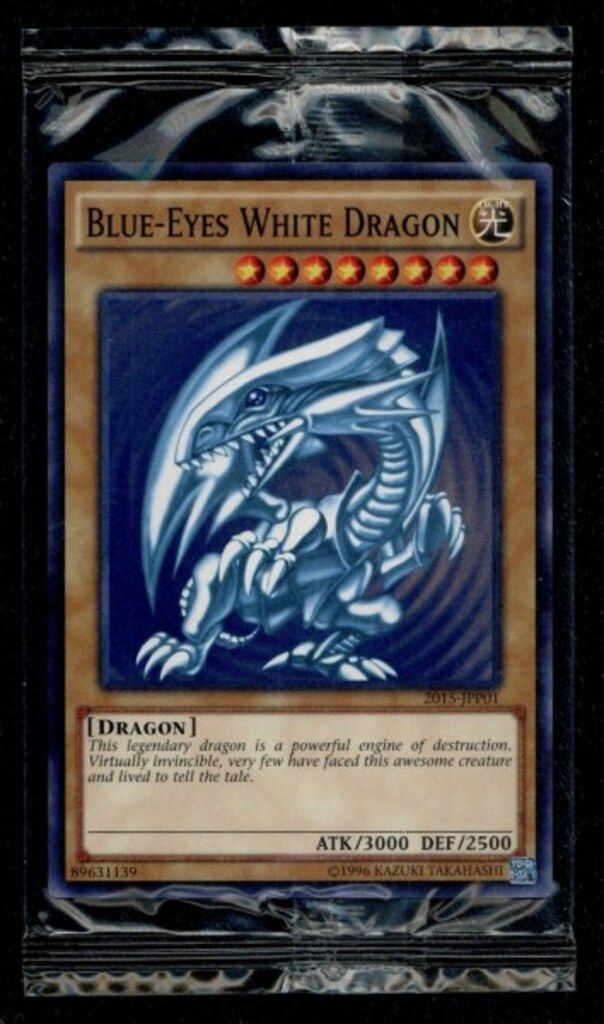 モンスター 光 2015-JPP 01 BLUE-EYES WHITE DRAGON ミレニアム