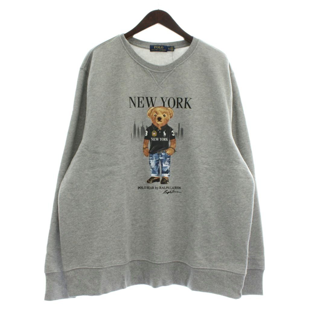 ポロベア裏起毛スウェットグレーXS Polo Ralph Lauren ラルフローレン