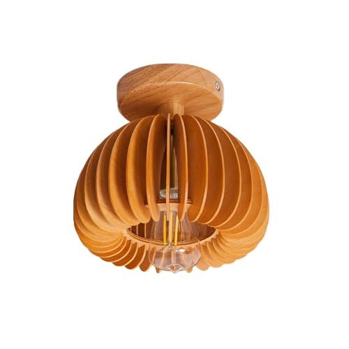 シーリングライト 和風のシンプルでレトロなかぼちゃ型 おしゃれ 照明器具 天井照明 シンプル 食卓用 デザイン かわいい 間接 デザイナーズ 内玄関 寝室 天井 リビング 居間