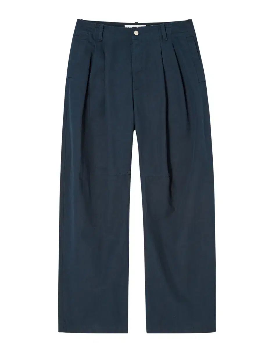 アフタープレイ カーブド ツータック コットン パンツ s