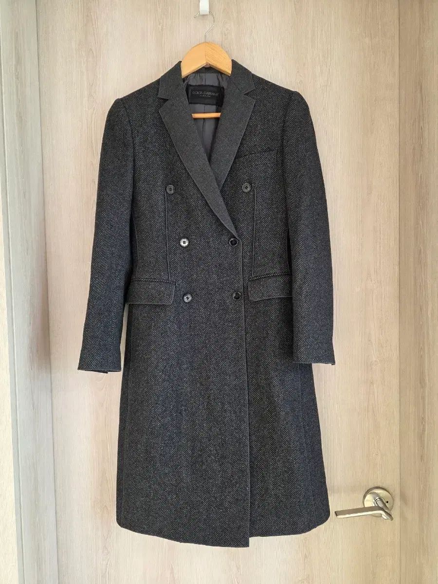 正規品 Dolce&Gabbana ドルチェ＆ガッバーナ ヘリンボーン ウール