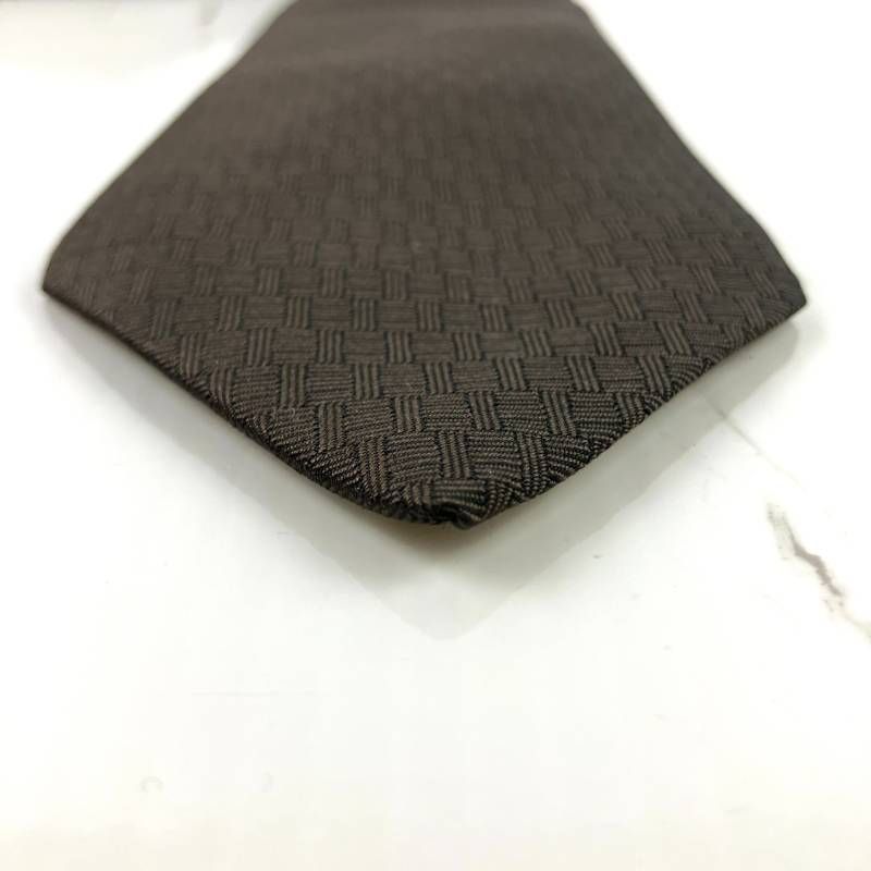 美品　エルメス　ネクタイ　ファソネ　H織　ソリッド　ジャガード　ダークグリーン エルメス ネクタイ ファソネ H柄 H織 ソリッド ジャガード 光沢 肉厚