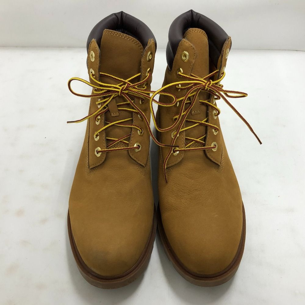 02 w 21372 ティンバーランド Timberland ６インチ ウォーターレジスタント ブーツ ブラウン 28.5 cm バングラデシュ製 メンズ 箱あり 品