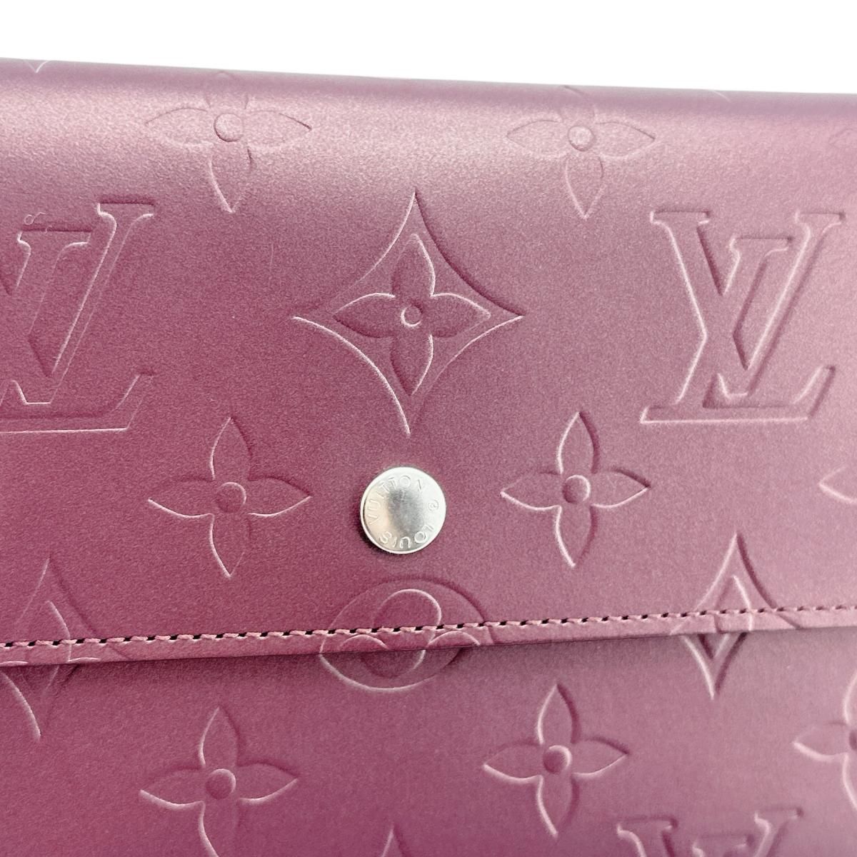  ルイヴィトン M 65106 モノグラム 長財布 ポルトトレゾールインターナショナル LOUIS VUITTON ヴィオレ 長財布 小物