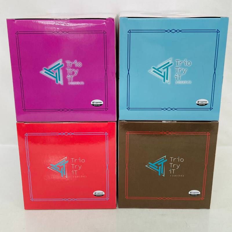 ウマ娘 アドマイヤベガ　ナリタトップロード　スティルインラブ　フィギュアセット 未開封 ウマ娘 Trio-Try-iT Pigure 4体 プライズ フィギュア まとめ