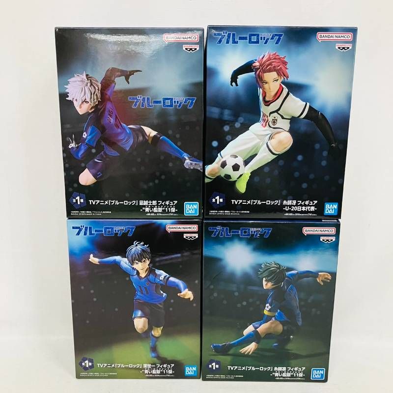 未開封 ブルーロック プライズ フィギュア 4体 まとめ セット
