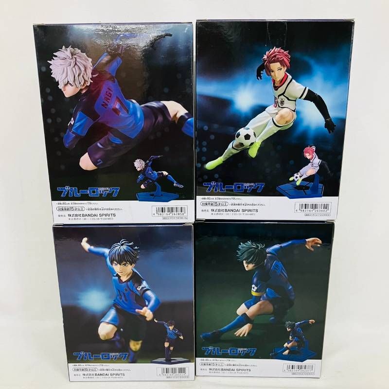 未開封 ブルーロック プライズ フィギュア 4体 まとめ セット