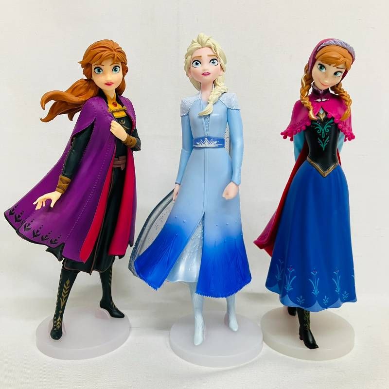 アナと雪の女王 フィギュア 7体 まとめ セット ディズニー / プライズ