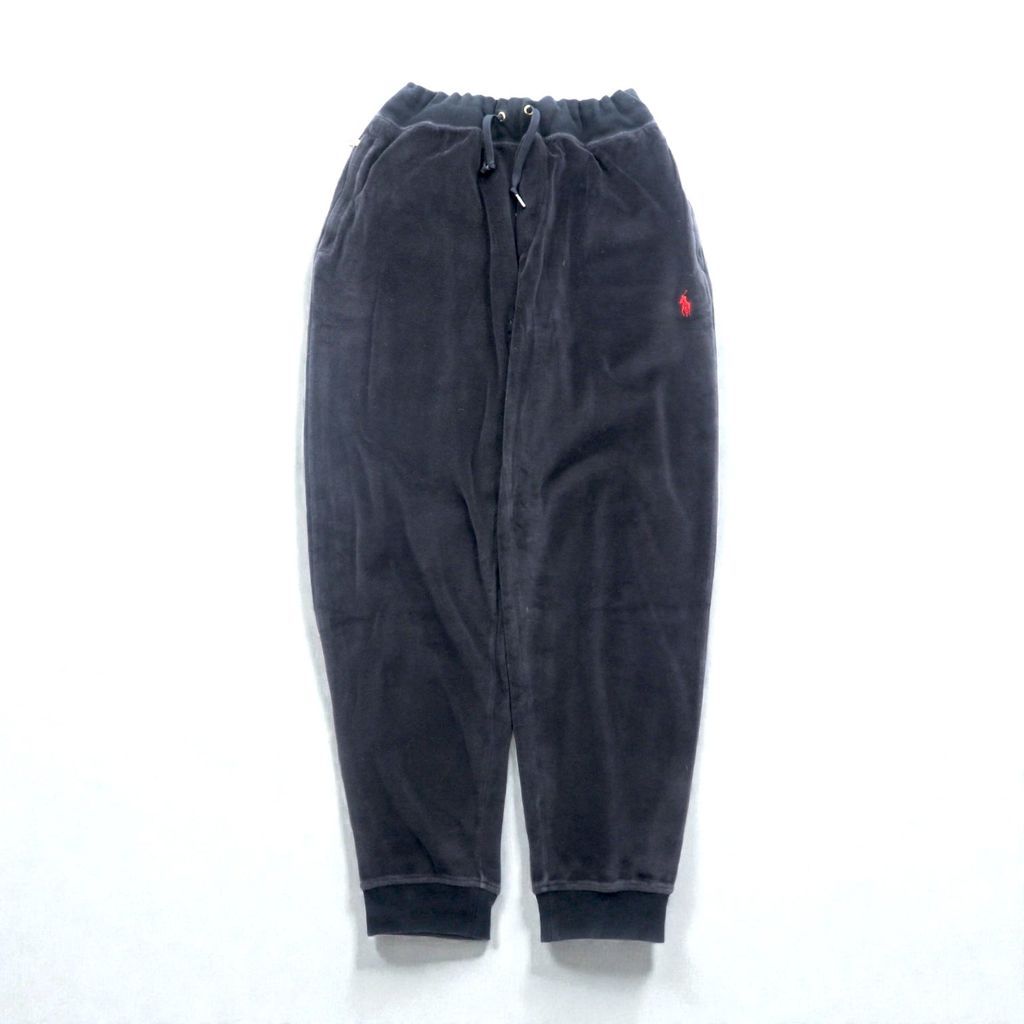 ショップ Polo Ralph Lauren ベロア ジップアップパーカー ジャージ