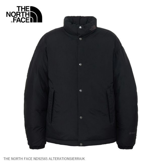 ザ ノース フェイス THE NORTH FACE オルタレーションシエラジャケット ユニセックス ND 92565 ALTERATION SIERRA JACKET ブラック 黒 M L ダウン 防寒 撥水 GORE TEX WINDSTOPPER 冬アウター