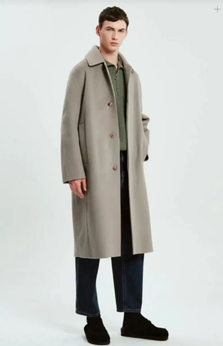 ジュン タイムオム カシミア 29 バルマカーンコート アイボリー 100