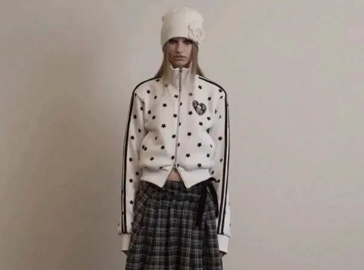 セットアップエクス イースター 星 ツーウェイ ニット ジップアップ