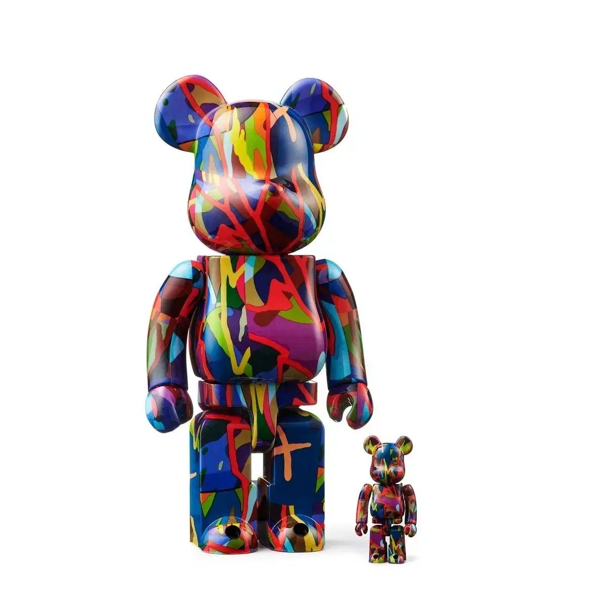 カウズ テンション BE@RBRICK(ベアブリック) 400% 100% kaws tension
