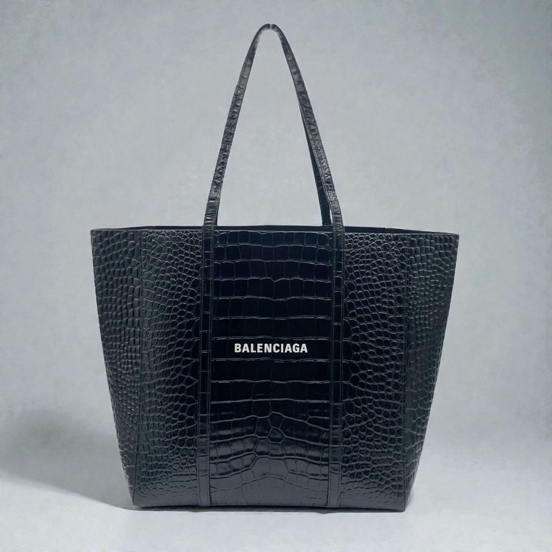⭐️美品⭐️ バレンシアガ エブリデイ トートS 型押しクロコ トート