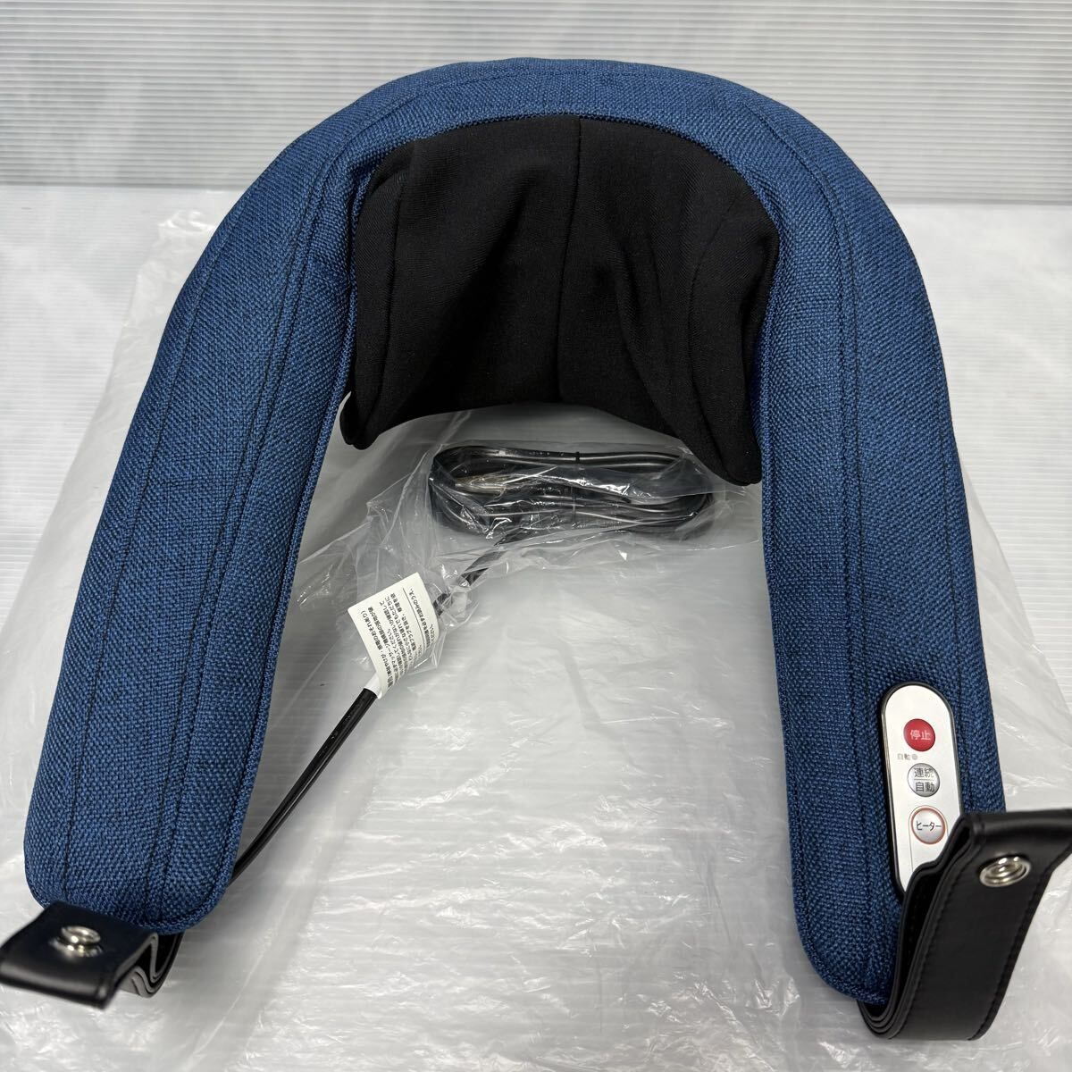 スライヴ THRIVE 首もみマッサージャー MD-400 ブルー 家庭用電気マッサージ器 マッサージ