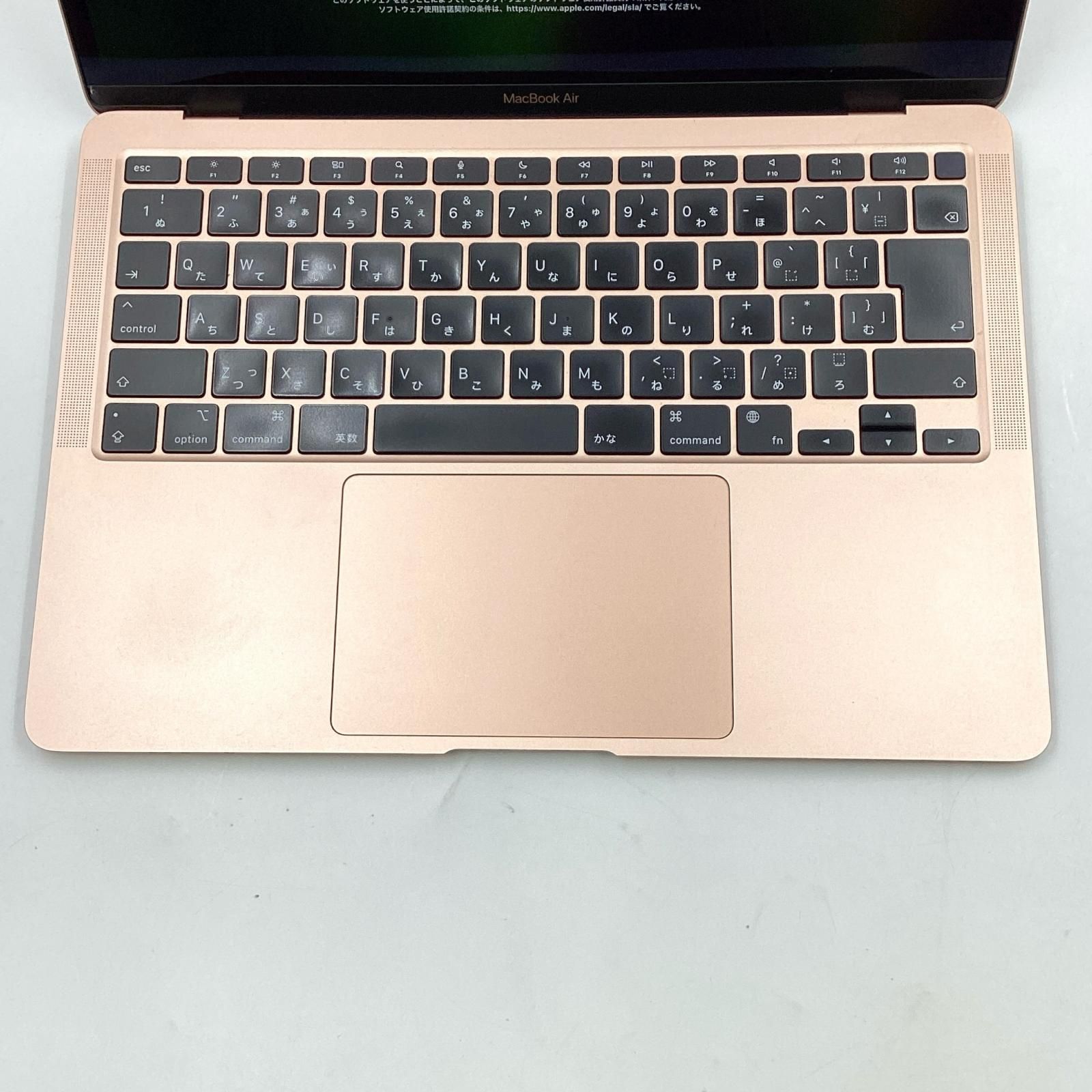  Apple MacBook Air 13インチ 2020 M 1 8 GB SSD 512 ゴールド 85 MacBook本体 ノートPC