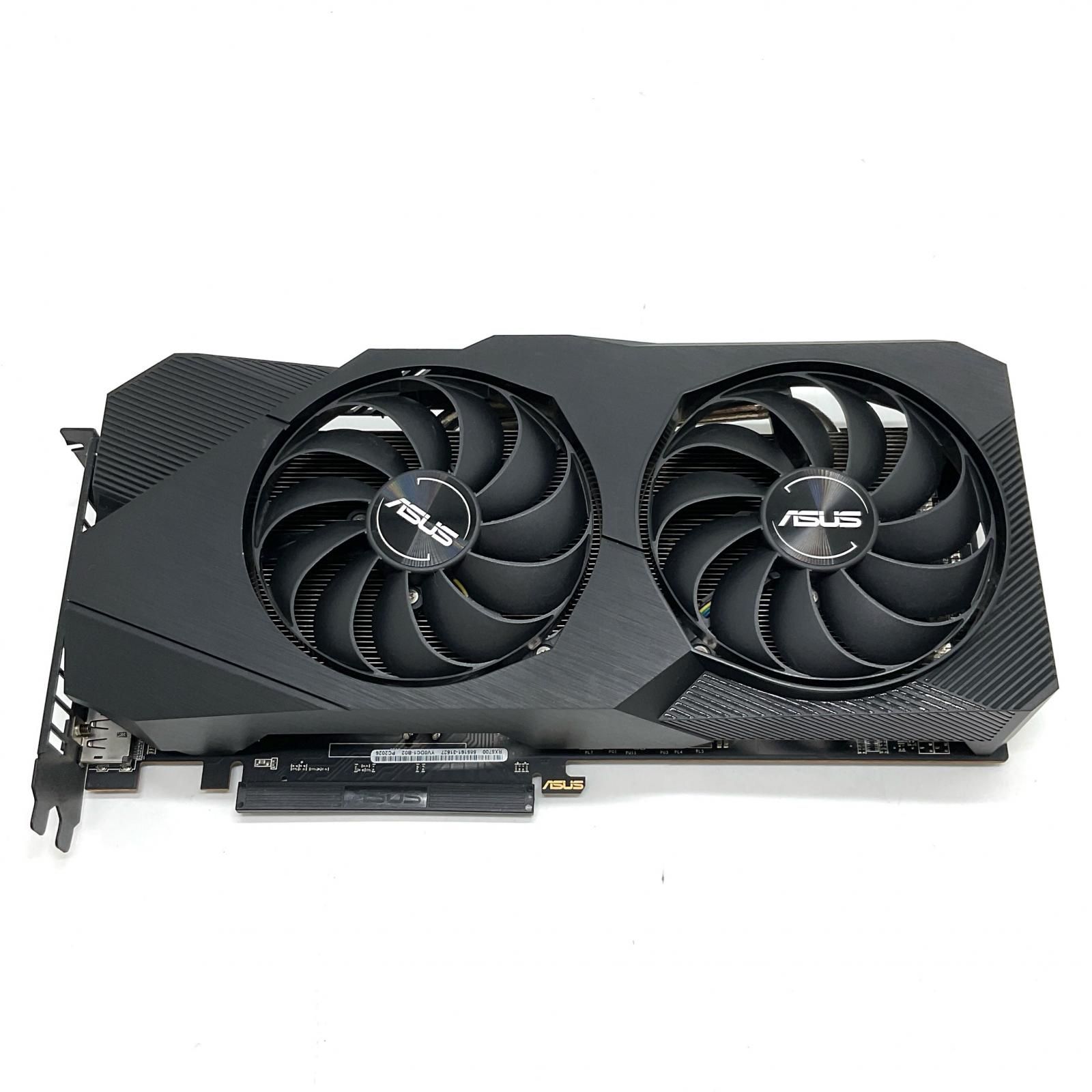 ASUS グラフィックボード Radeon RX 5700 DUAL-RX5700-O8G-EVO 美品