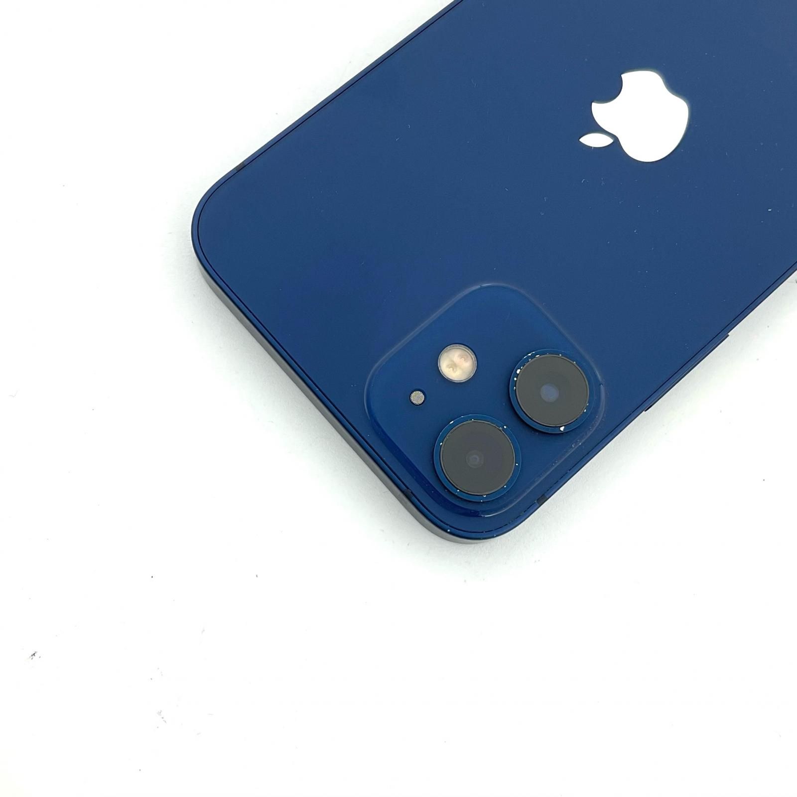 iPhone 12 mini 128GB ブルー au SIMフリー 白ロム 動作確認済 77 