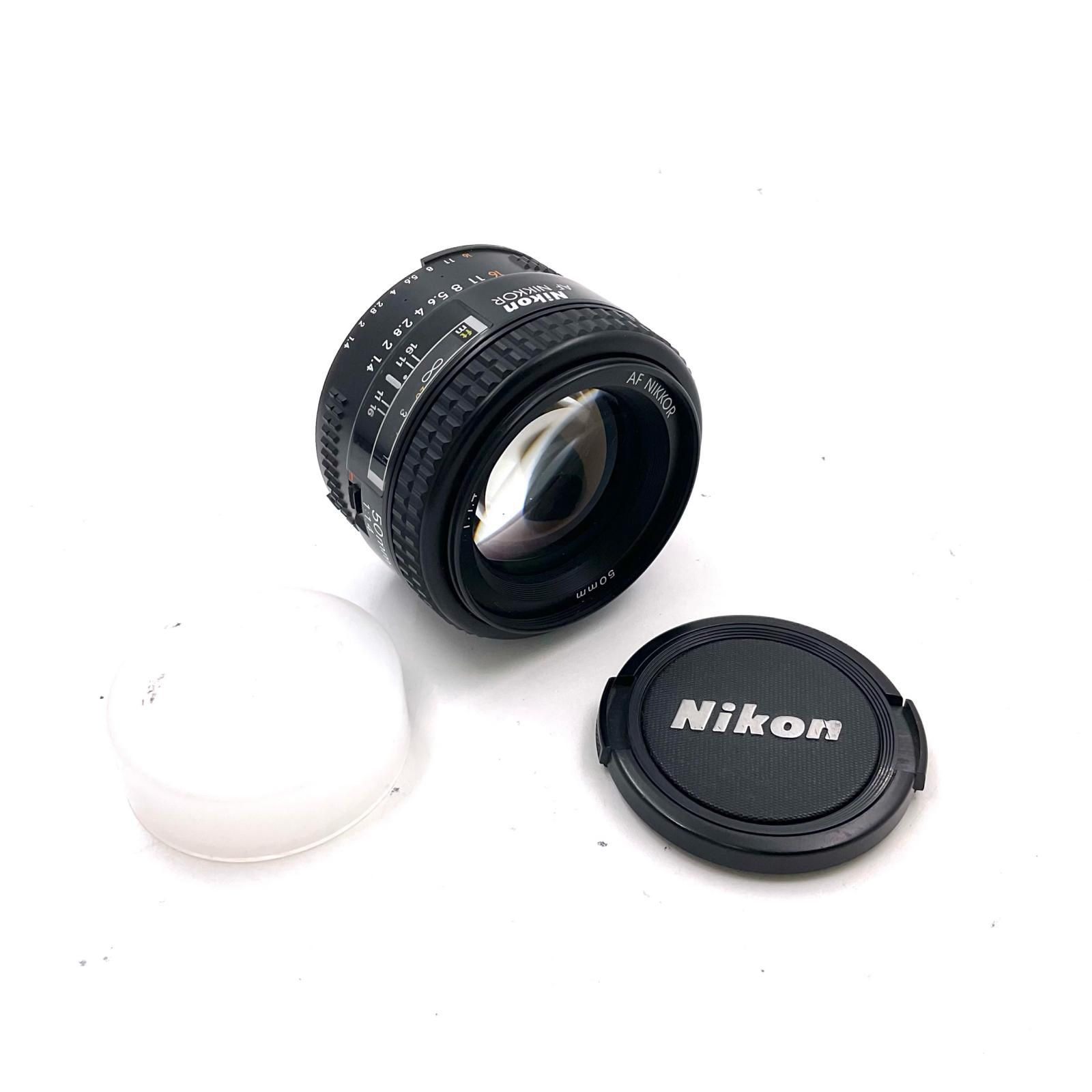 全額返金保証】【最速発送】Nikon AF NIKKOR 50mm F1.4 動作確認済