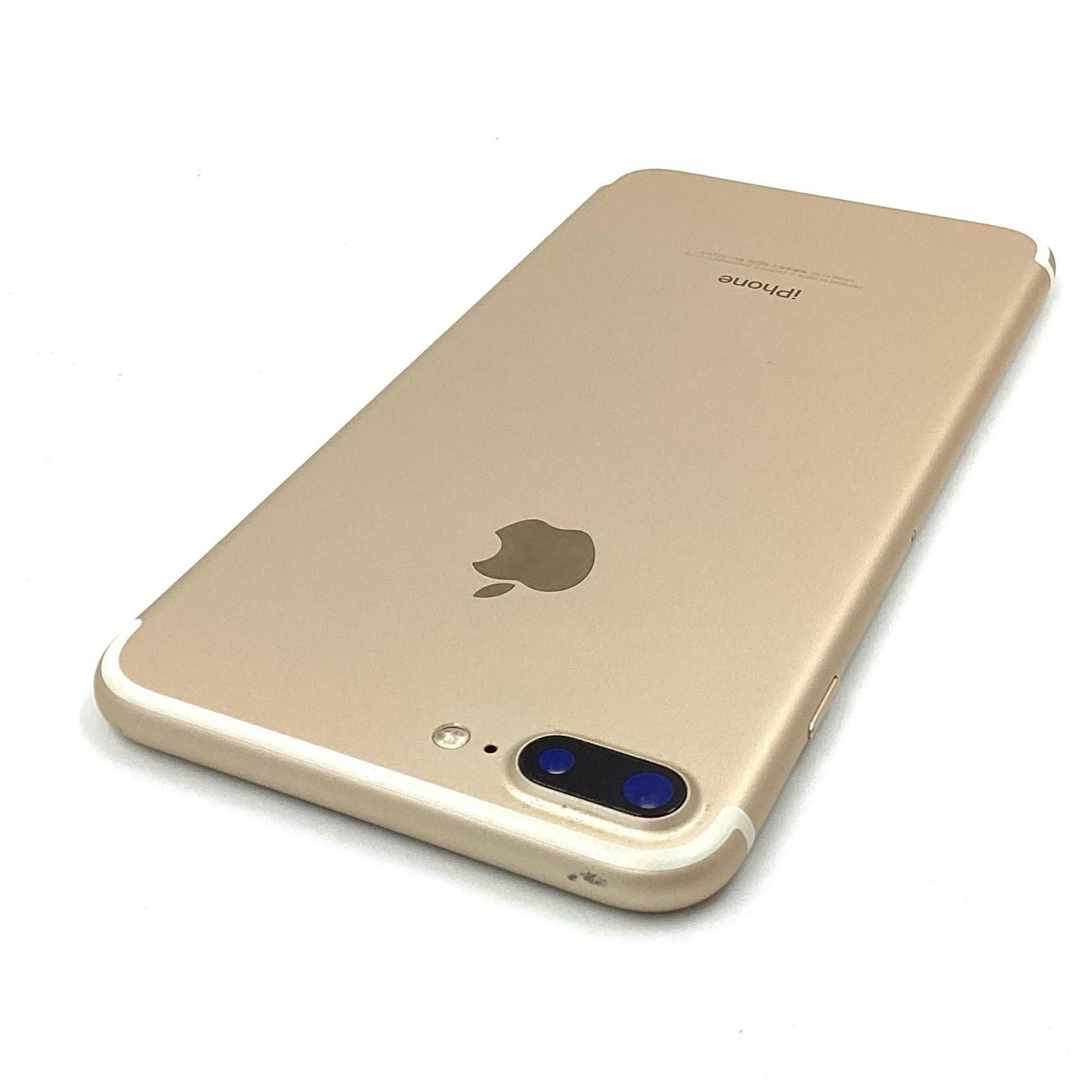 全額返金保証】【最速発送】 iPhone 7 Plus 128GB ゴールド docomo SIM