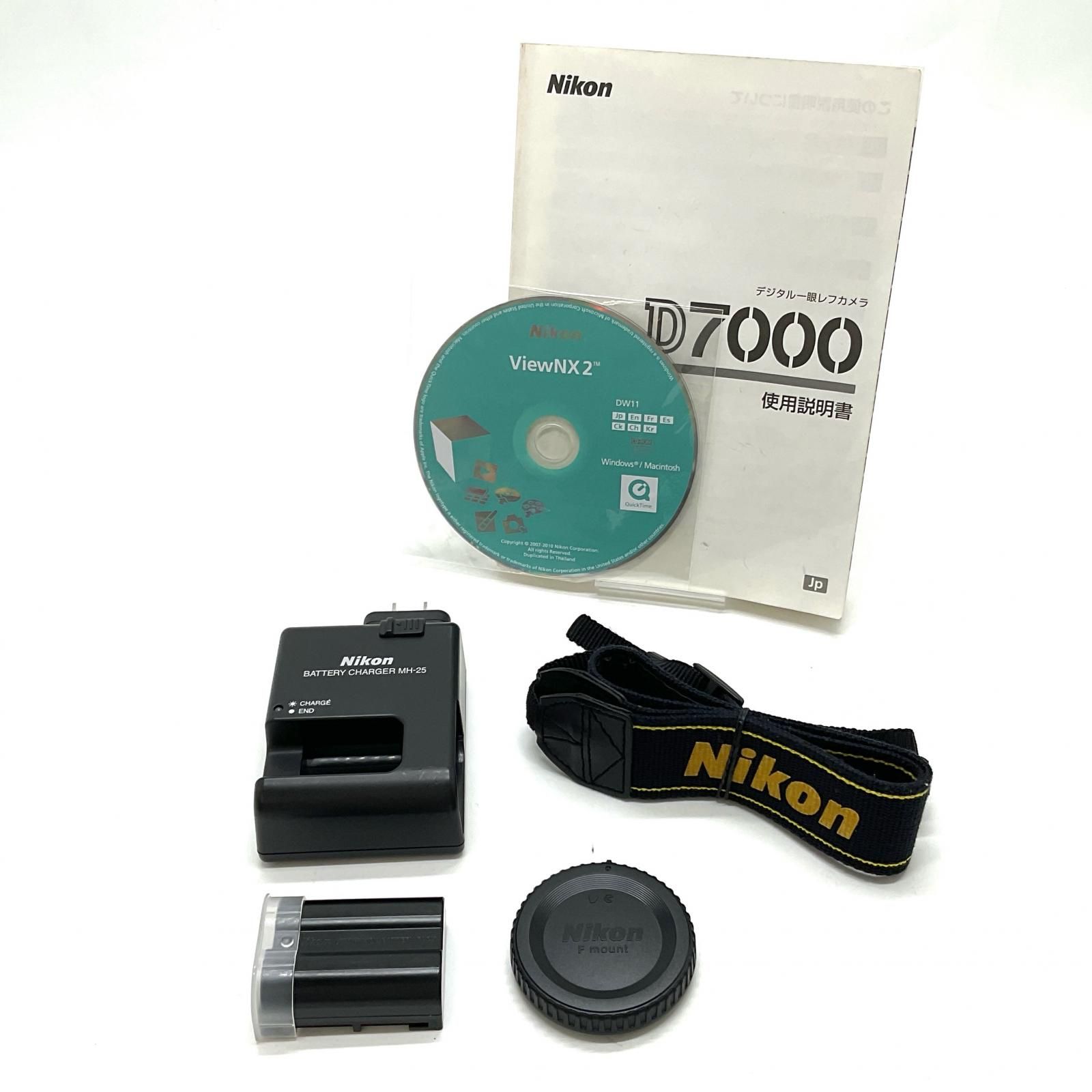 全額返金保証】【最速発送】Nikon デジタル一眼 D7000 ボディ ブラック