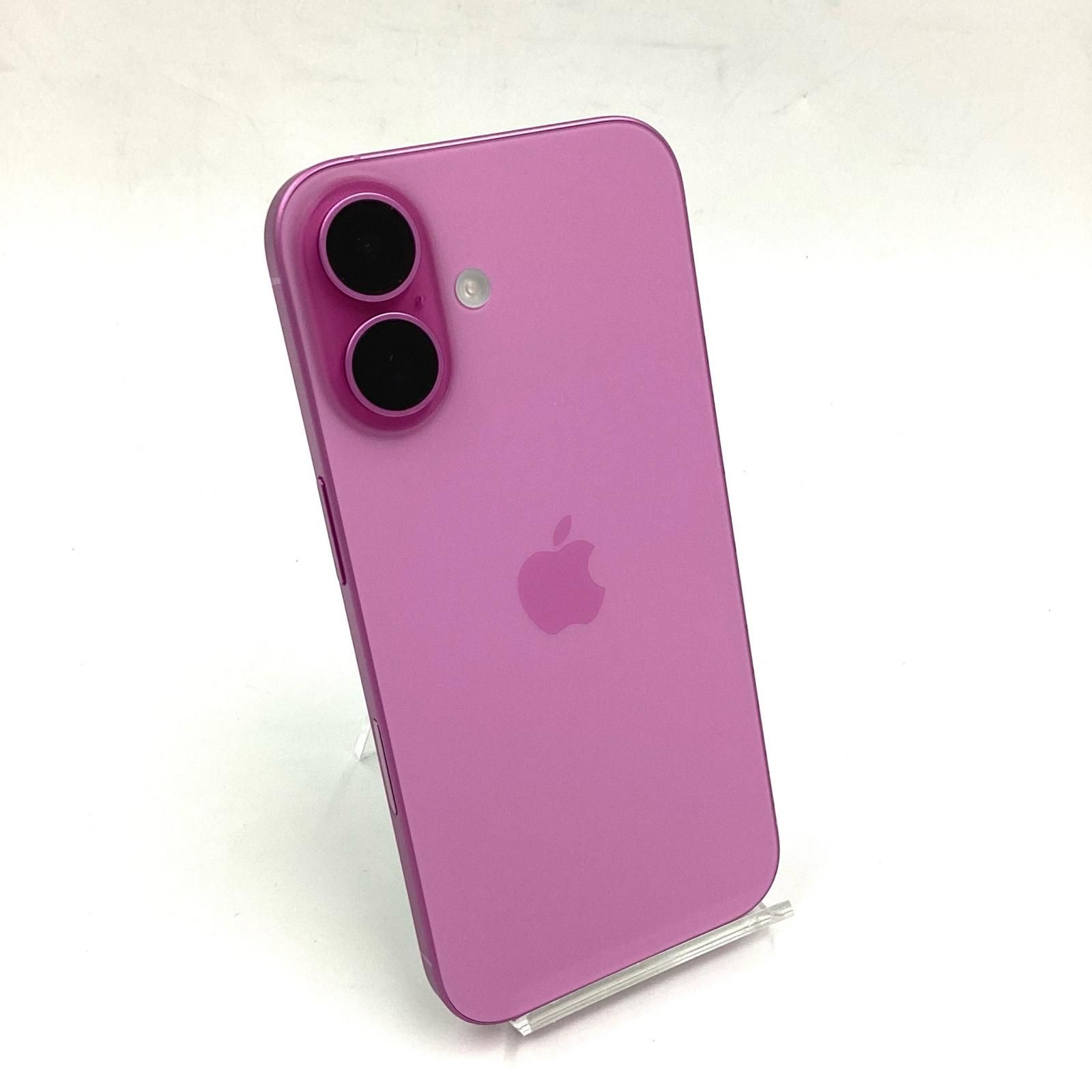 iPhone 16 256GB ピンク au 美品 動作確認済 89%【全額返金保証