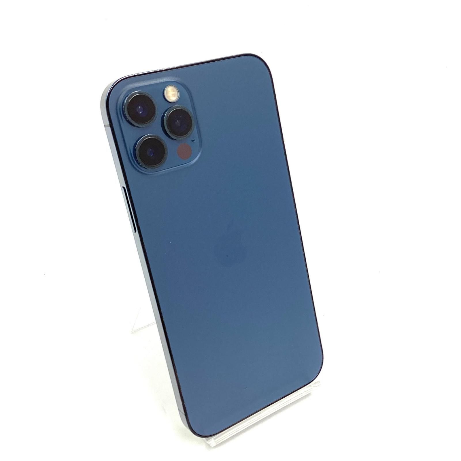 iPhone 12 Pro 128 GB パシフィックブルー Softbank 白ロム 84