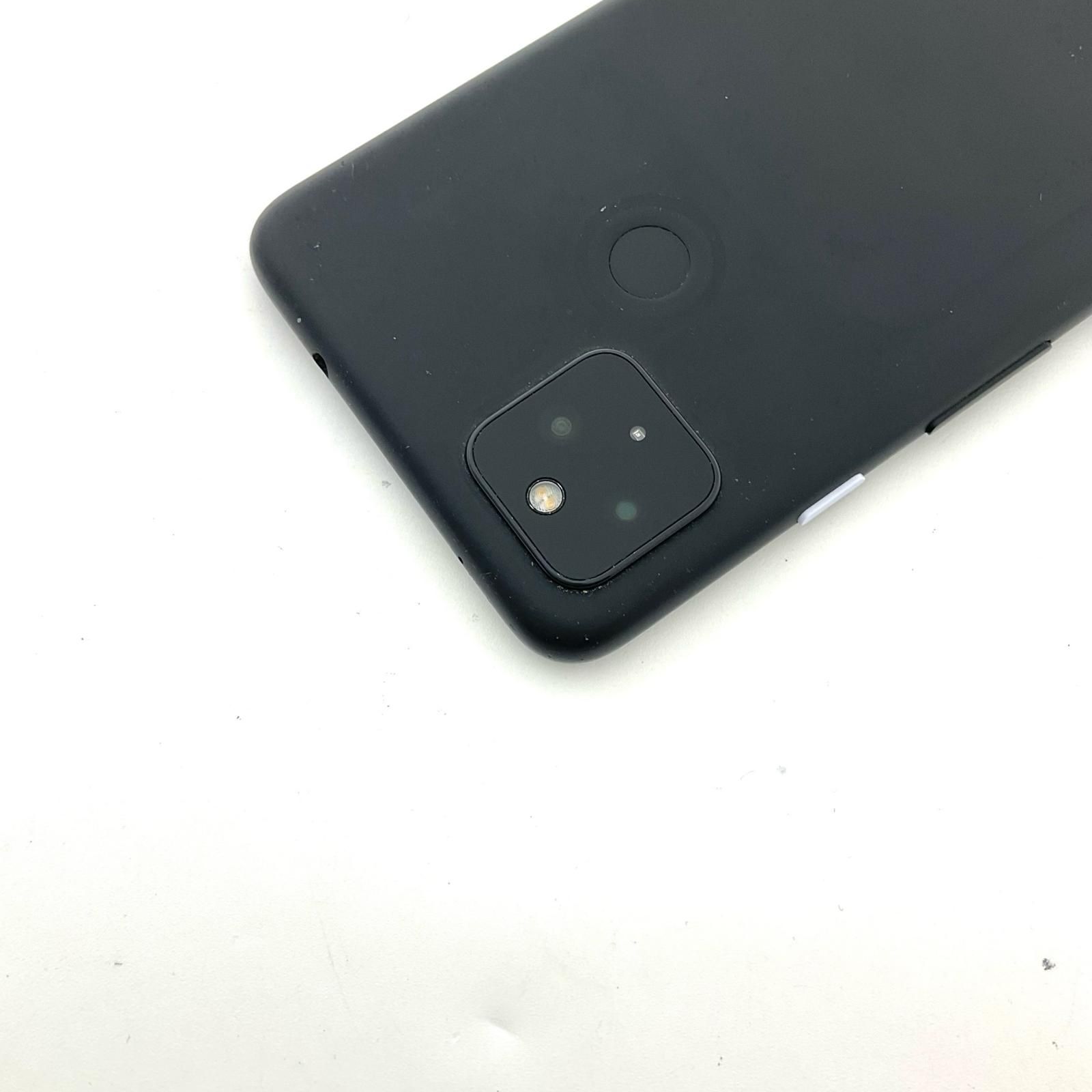 Google Pixel 4a(5G) 128GB Just Black Softbank G025H 白ロム 動作