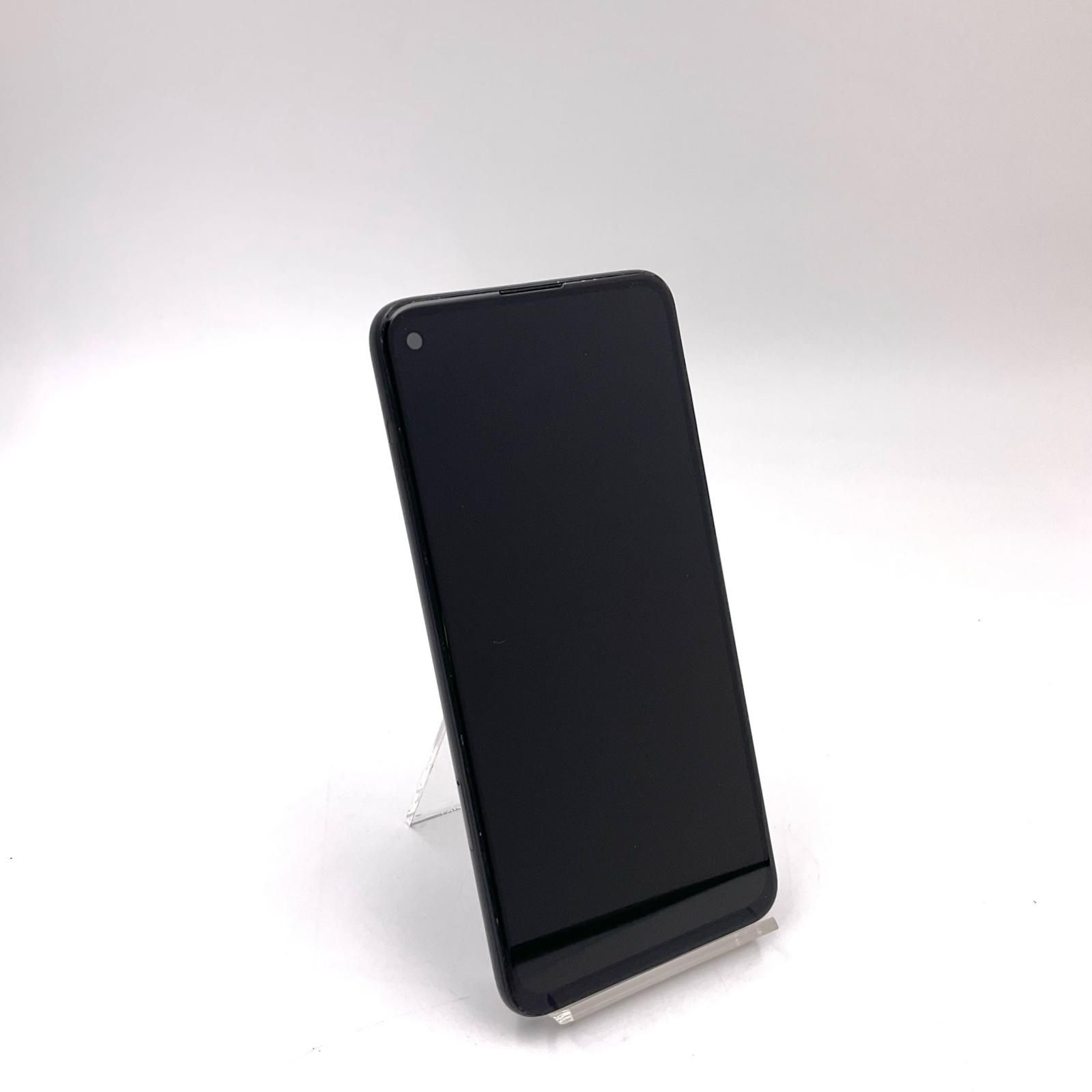 Google Pixel 4a(5G) 128GB Just Black Softbank G025H 白ロム 動作