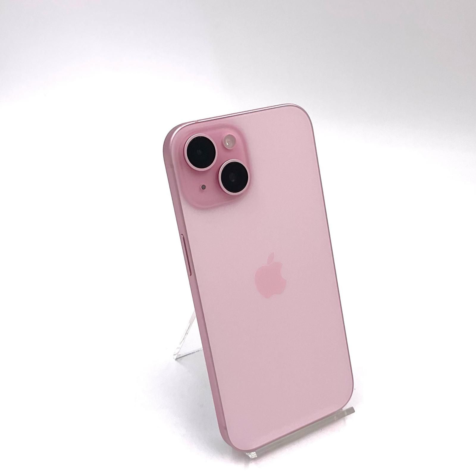 iPhone 15 128GB ピンク docomo SIMフリー 動作確認済 87%【全額返金