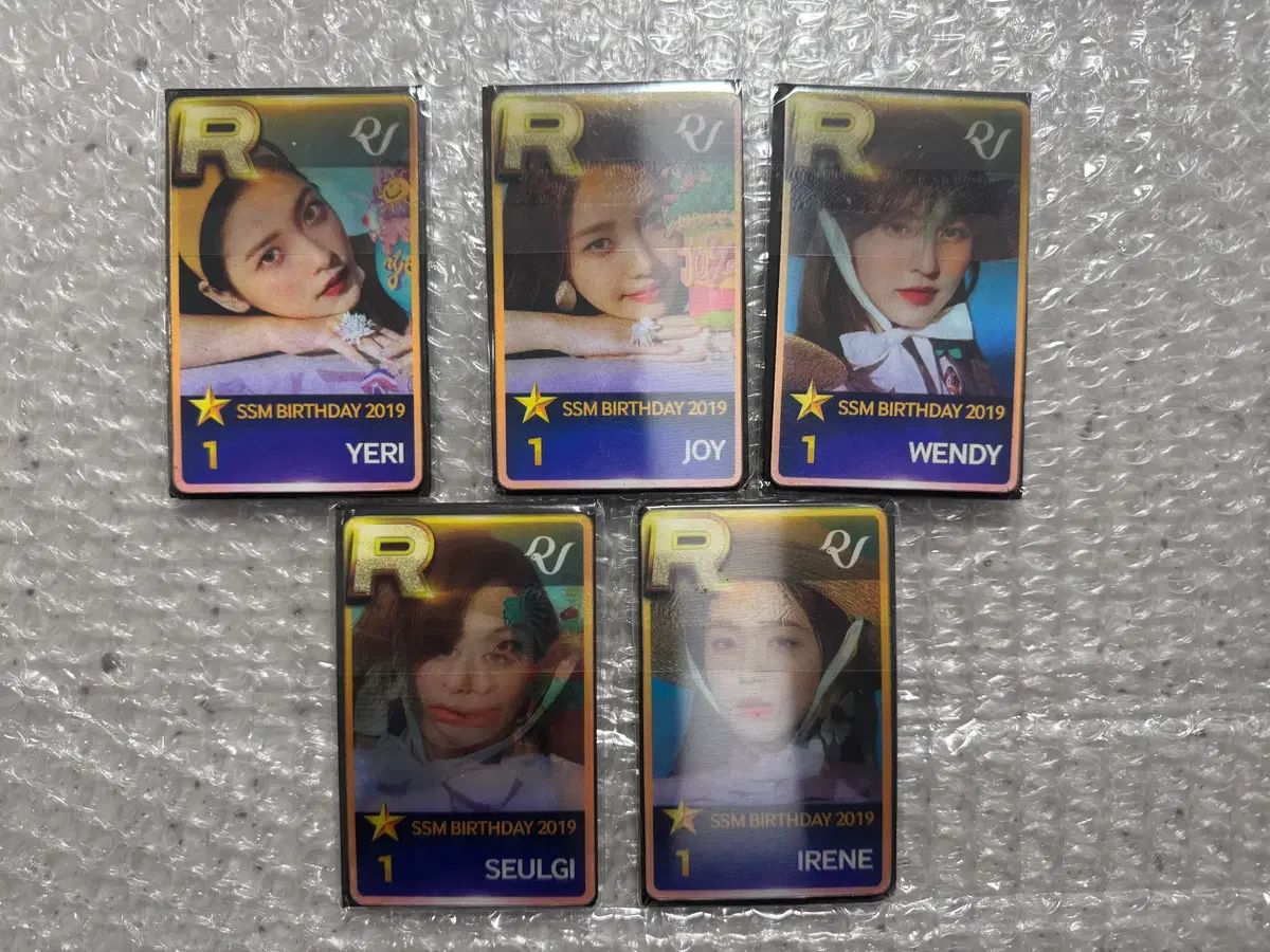 Red Velvet レッドベルベット レドベル SuperStar SMTOWN Birthday 2019 レンチキューラー トレカ まとめ