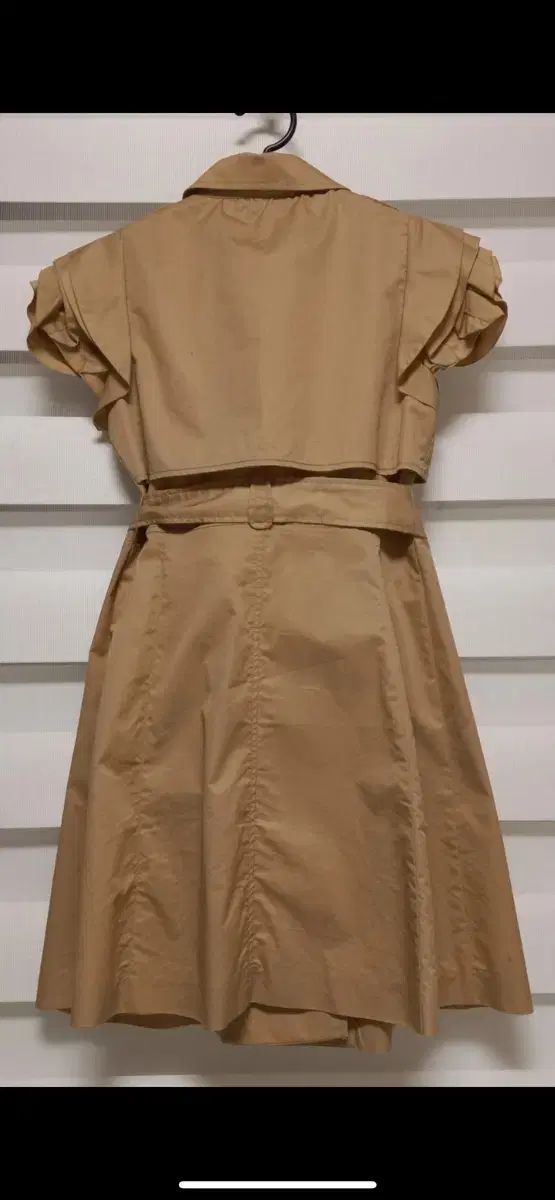 RENEEVON フラワー 半袖 トレンチコート ONE PIECE