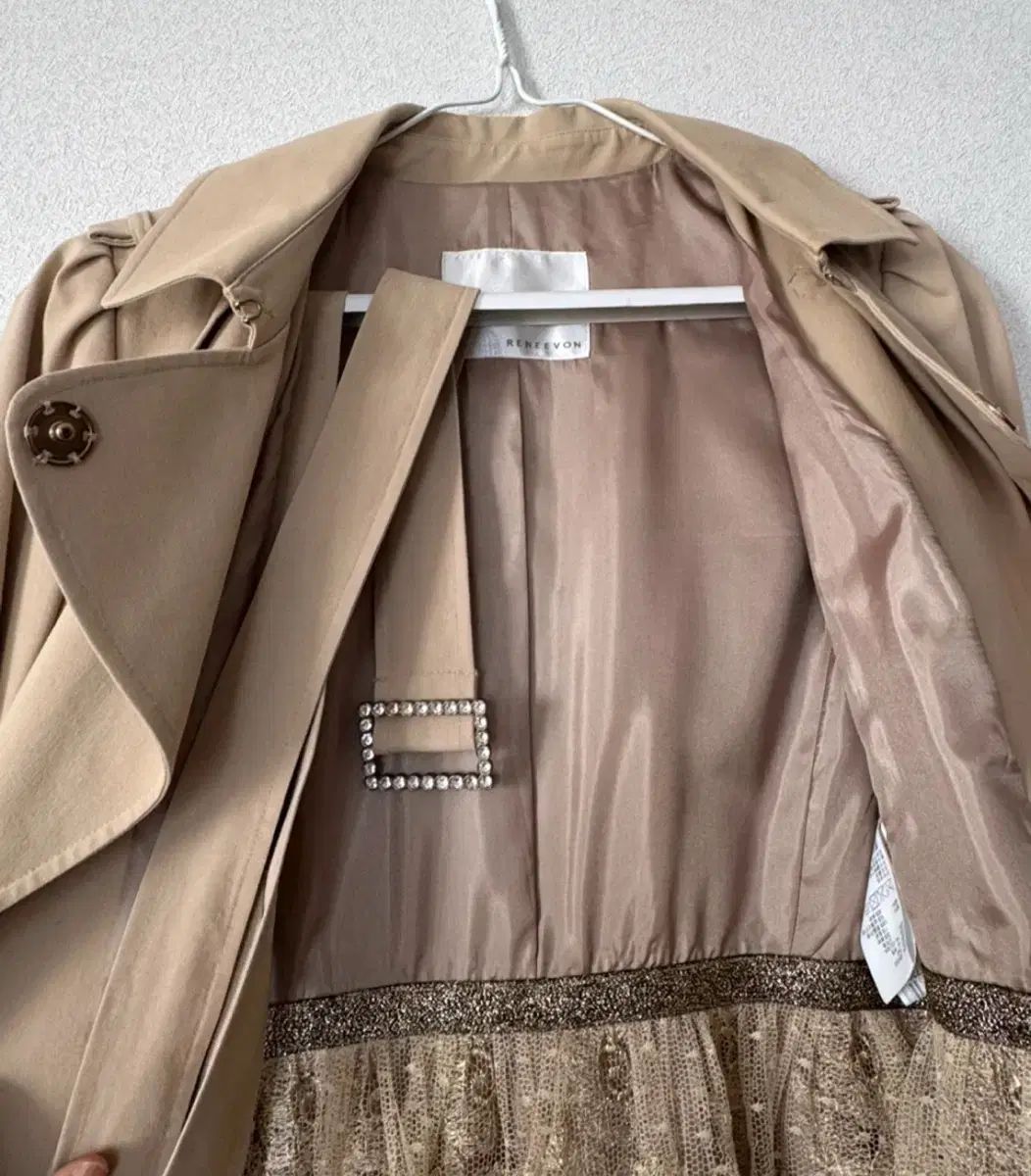 RENEEVON レニボン ベルト トレンチ コート