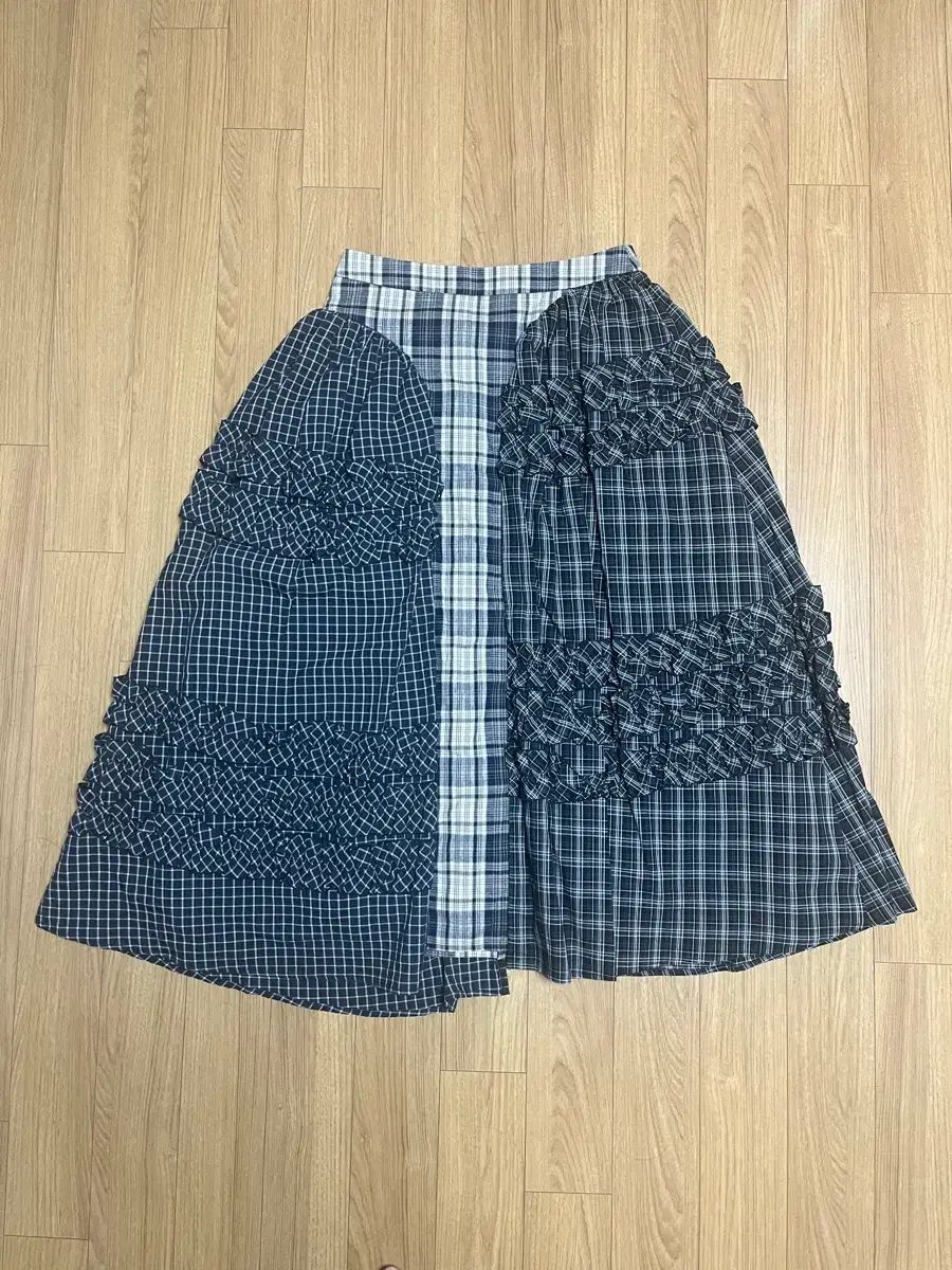 アオプト CHECK スカート Mサイズ