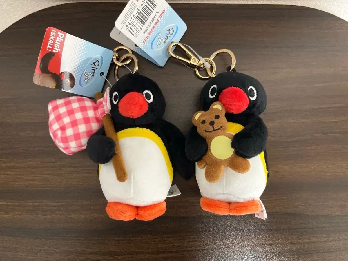 ピングキーホルダー 2種セット ボタリフレンズ 10cmペンギンプライズ