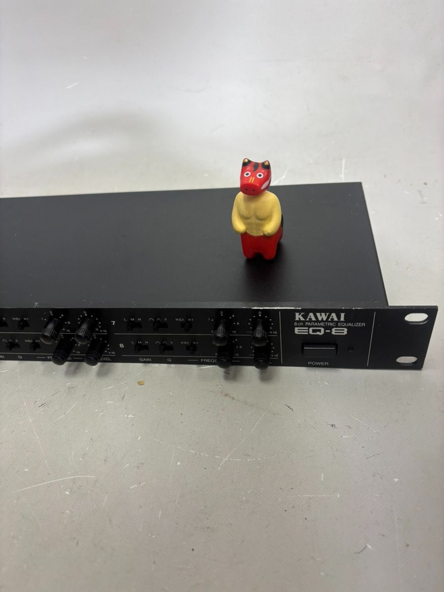 KAWAI EQ-8 グラフィックイコライザー 動作品 本体のみ z-2444