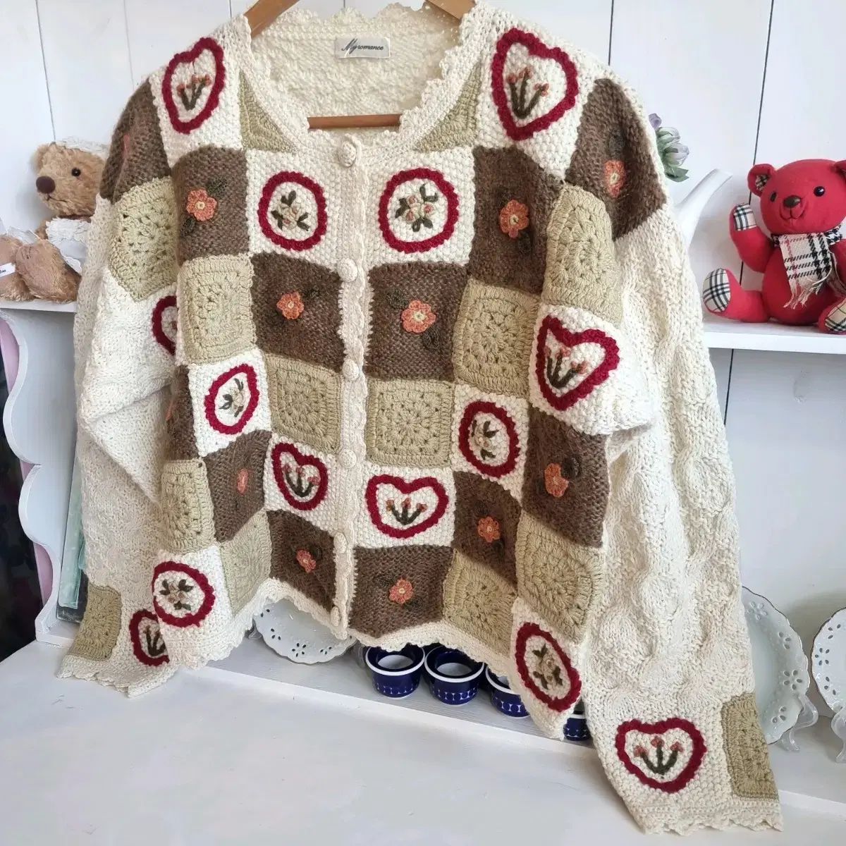 パッチワーク ニット