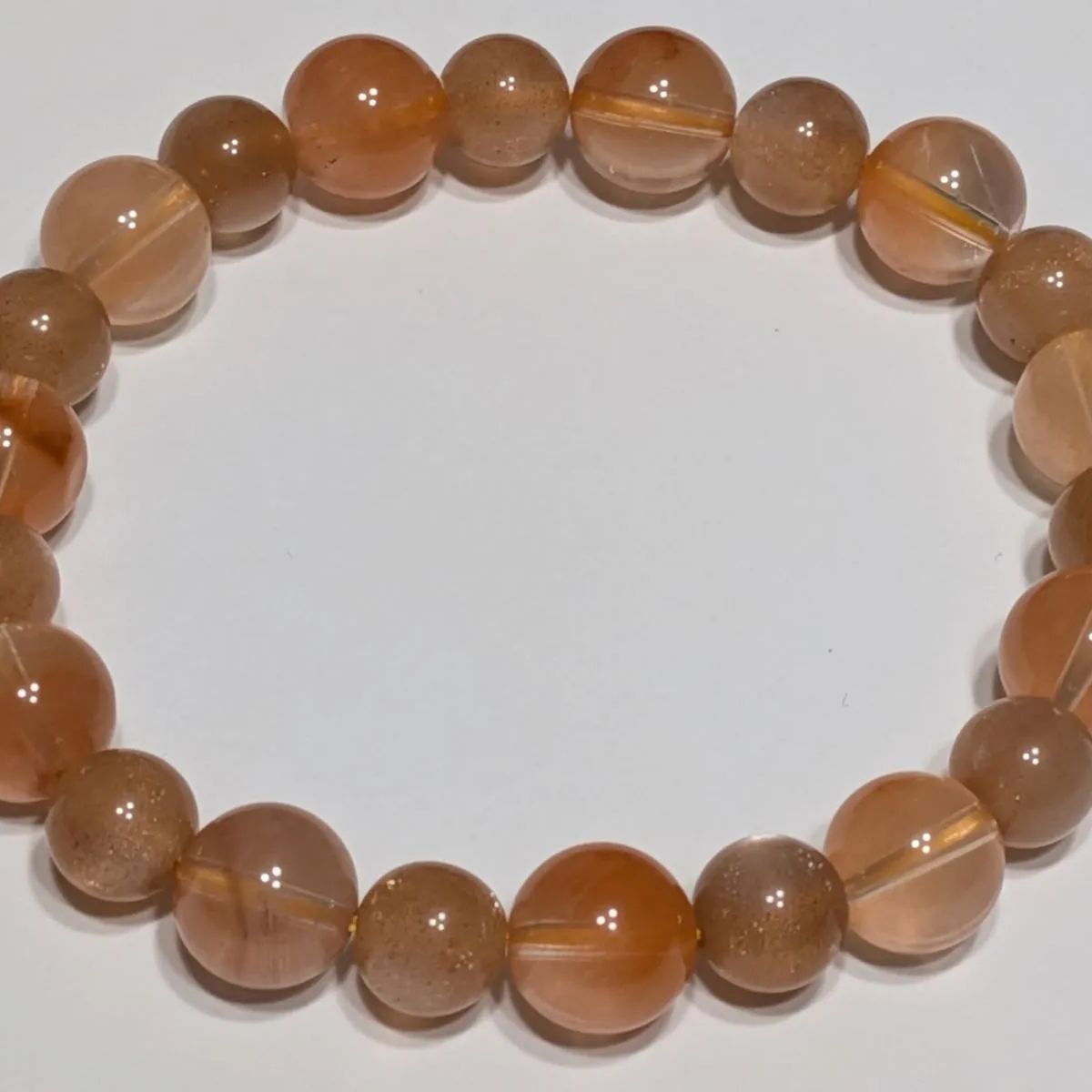  パワーストーン ブレスレット オレンジムーンストーン他 15 cm No 303 ブレスレット バングル アクセサリー
