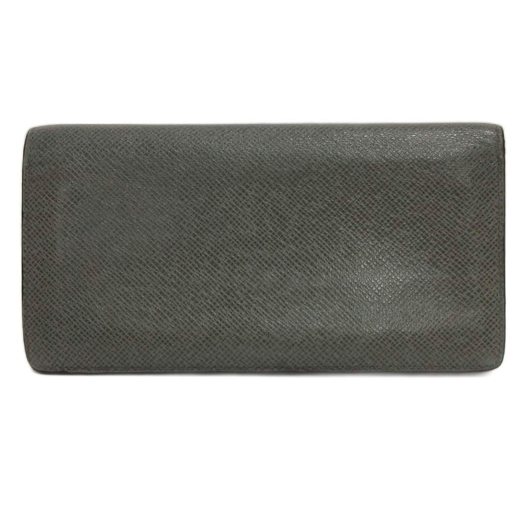 ルイヴィトン LOUIS VUITTON タイガ ポルトフォイユ ブラザ 二つ折り長