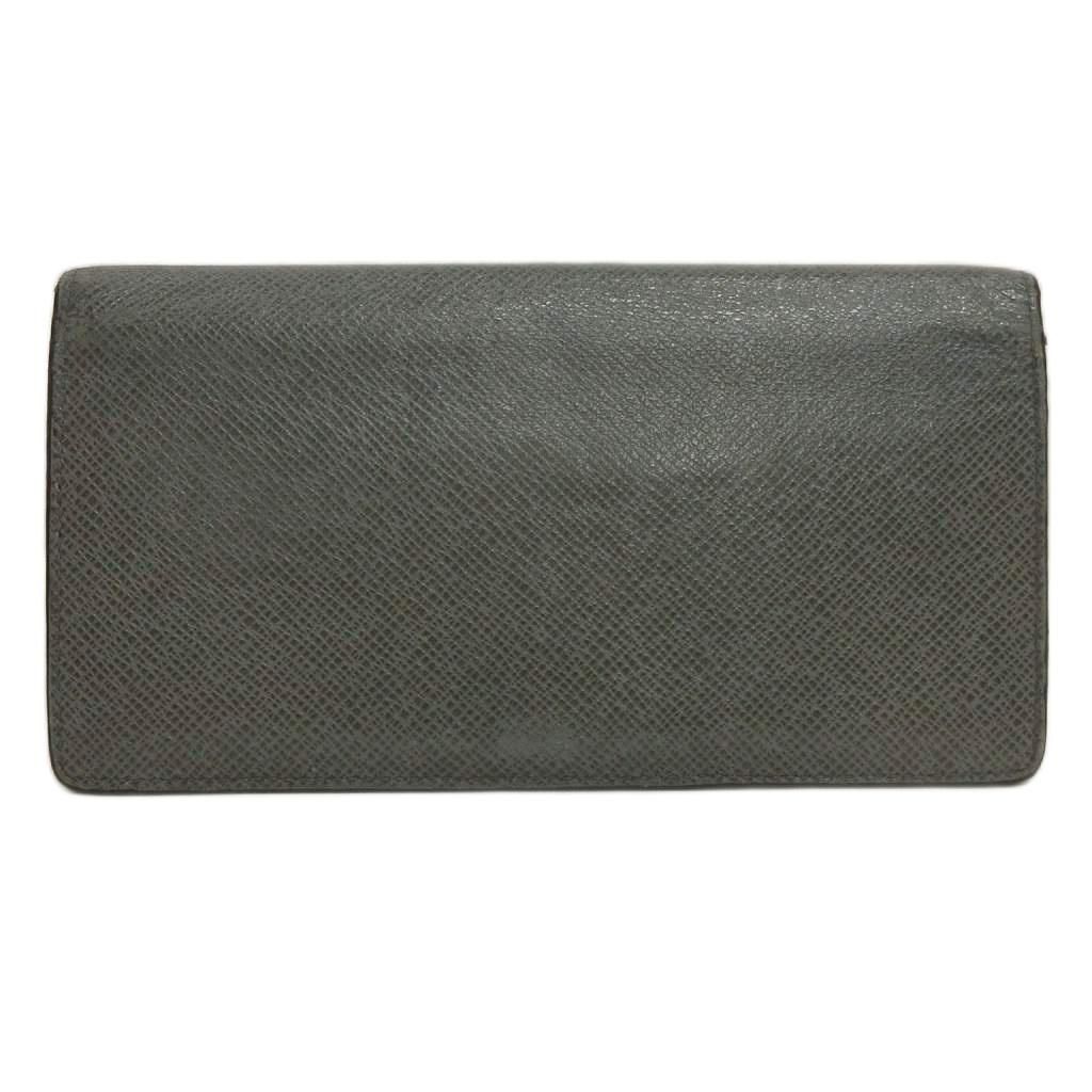 ルイヴィトン LOUIS VUITTON タイガ ポルトフォイユ ブラザ 二つ折り長