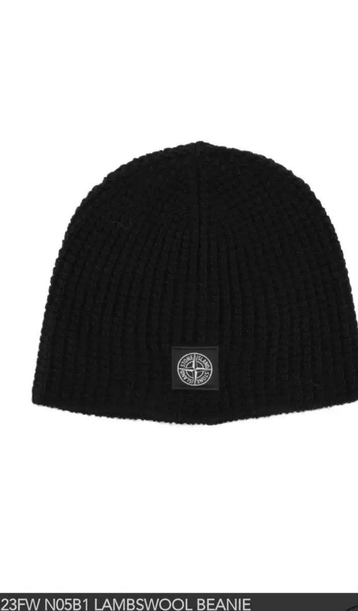 ストーンアイランド 23fw ワッフルニット ビーニー ブラック - メルカリ