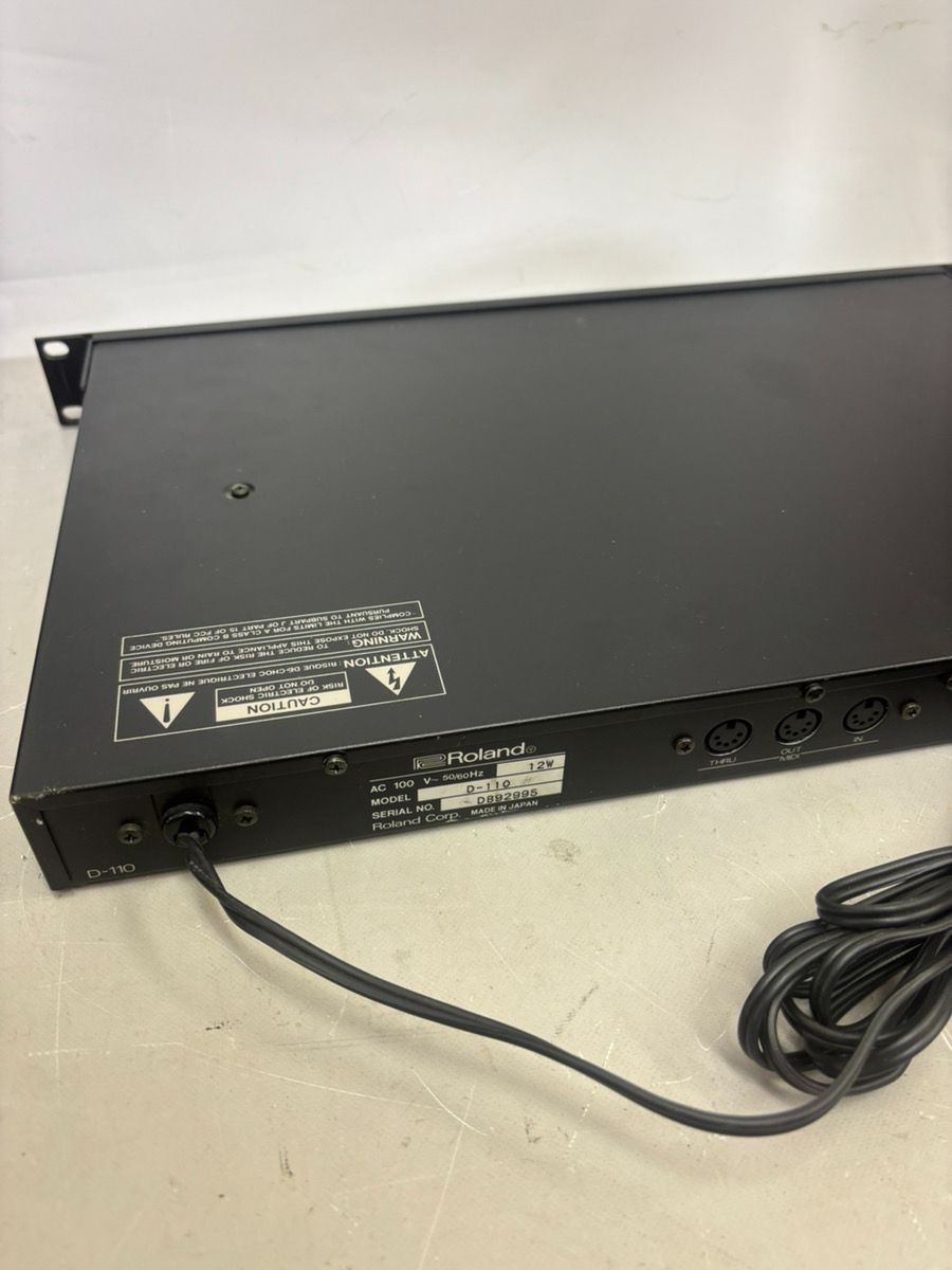 Roland D-110 音源モジュール 動作品 本体のみ 送料無料｜DTM（z-2443