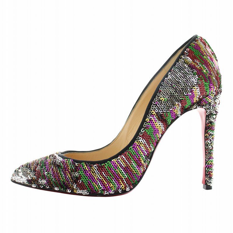 J*e様 クリスチャンルブタン　ハイヒール クリスチャン ルブタン25年春夏“レッドソール”煌めく新作パンプス