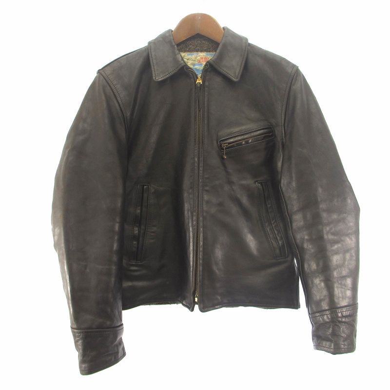 エアロレザー AEROLEATHER ハイウェイマン ホースハイド ライダース