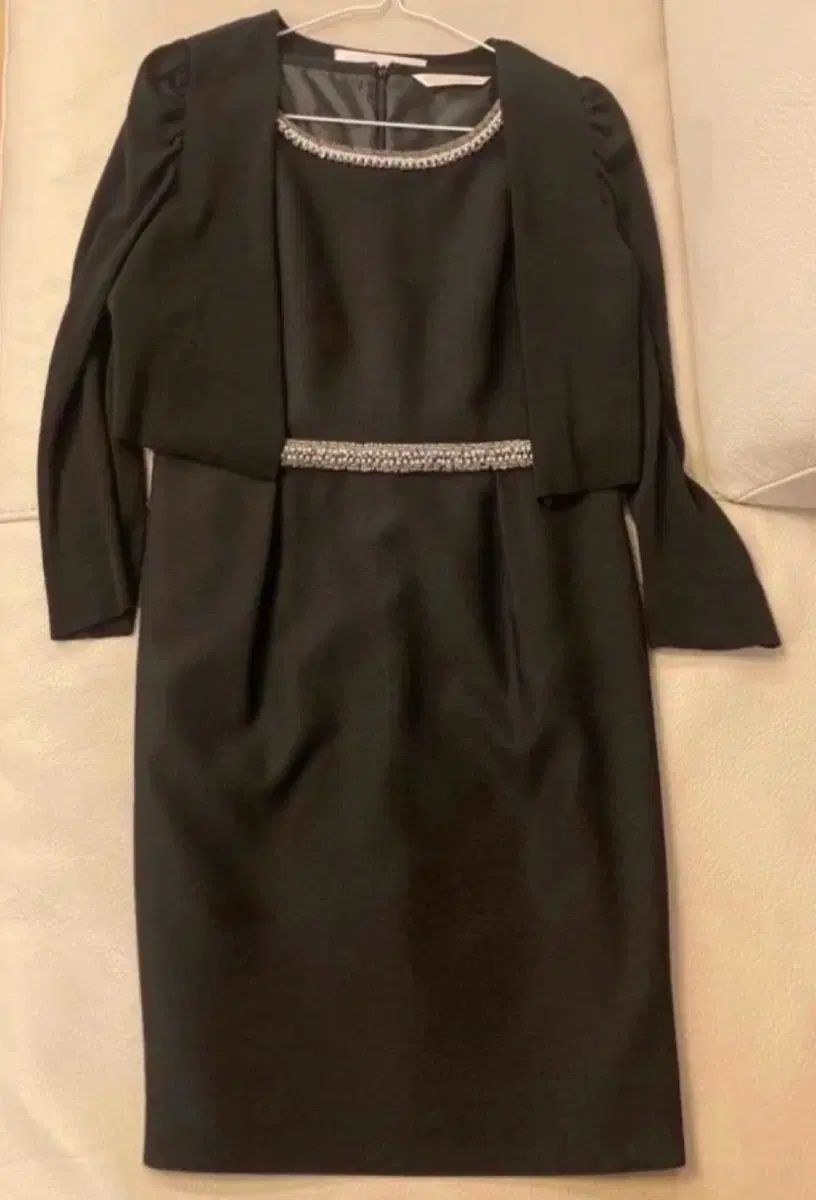 RENEEVON レニボン ツイード ブラック ONE PIECE カーディガン セット